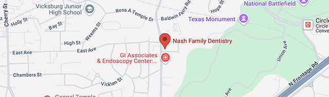 Nash Family Dentistry map